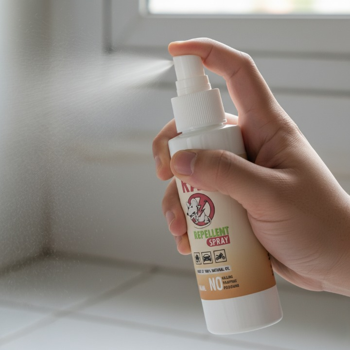 Rat Repellent Spray 50ml ? Natural, Safe &amp; Non-Toxic Rodent Deterrent for Home, Kitchen, Car, and Storage Areas