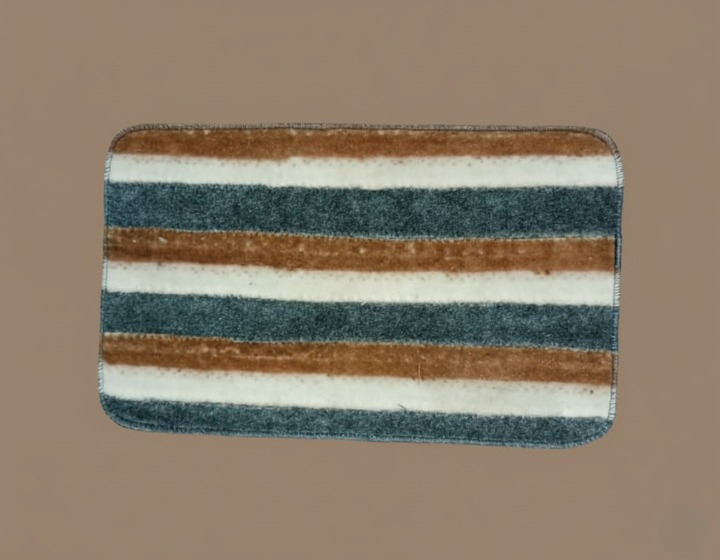 Versatile Absorbent Mat ? 25"x16" Ultra-Soft Microfiber Quick-Dry Mat with Non-Slip Backing for Bathroom, Kitchen, and Living Spaces ( Random Design)