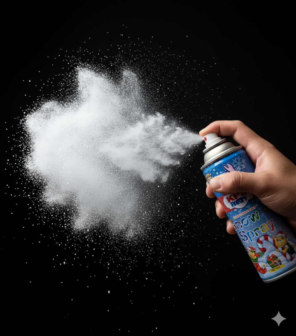 Pack of 2 Snow Spray for Party ? 100ml Each, Fun Celebration Spray for Birthdays, Weddings, New Year and Events
