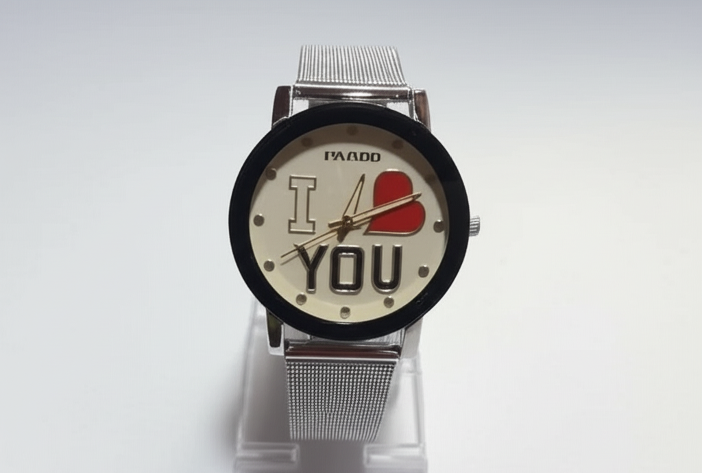 Elegant Unisex Silver Stainless Steel Watch ? Minimalist Luxury Timepiece