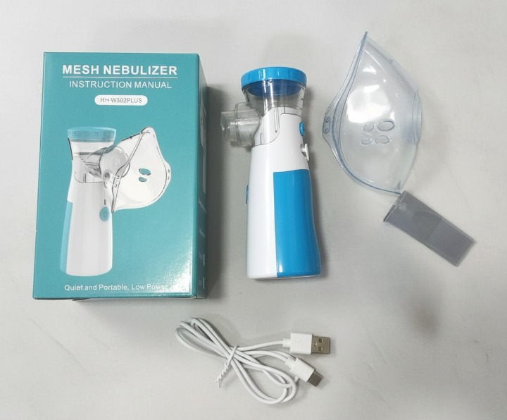Mesh Nebulizer Machine For kids and adults, Handheld, Mesh Technology Portable, Soundless, and Effective Respiratory Solution