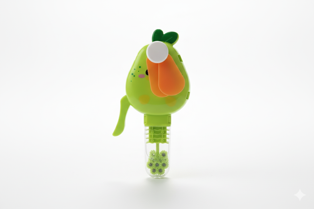 Handheld Fruit Shape Toy Fan for Kids ? Cute Cartoon Design, Safe Soft Blades, Portable Mini Fan for Summer Play &amp; Cooling (Random Design)