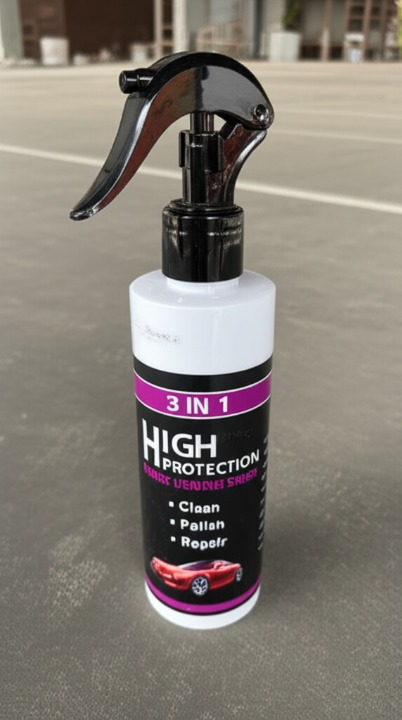 3 In 1 High Protection Quick Car Coating Spray, Ceramic Car Coating Spray Crystal Coating For Car