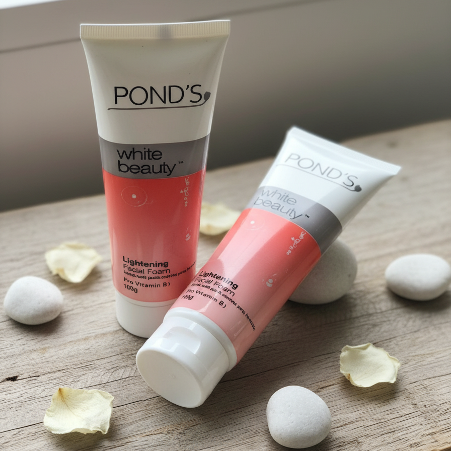 Pond?s White Beauty Face Wash ? 150g Brightening Daily Cleanser for Radiant Skin | Gentle Liquid Formula
