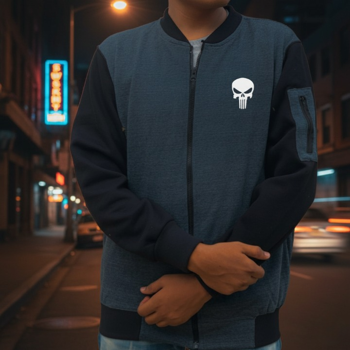 New Winter Collection Printed Zipper Jacket for Men &amp; Boys ? French Fleece, Premium Quality, Stylish, Warm &amp; Comfortable Winter Wear (M, L, XL)