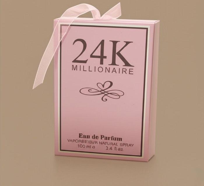 24K Millionaire Perfume for Women ? Premium Long Lasting Eau de Parfum, Luxury Fragrance with Rich Floral &amp; Fruity Notes, Elegant Scent That Lasts Up to 5 Hours (100ML)