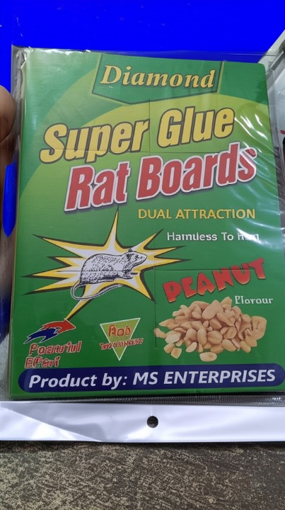 Reusable Expert Mouse &amp; Rat Glue Trap ? Heavy Duty, Strong Adhesive, Pre-Baited, Non-Toxic, Odorless, Child-Safe Pest Control for Rodents, Insects, and Bugs