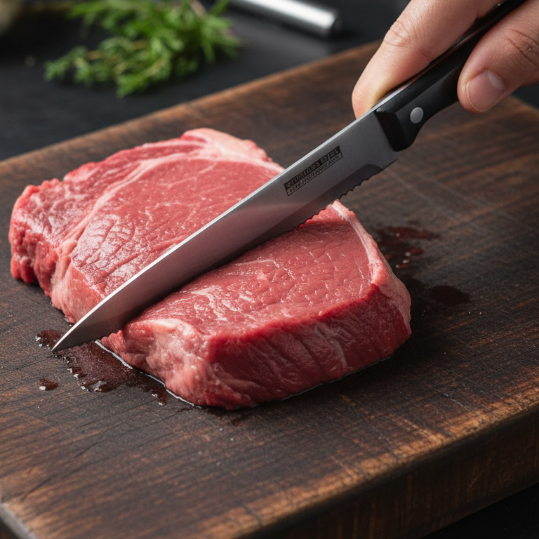 3-Piece Kitchen Knives Set ? Black | Non-Stick Coating, Ergonomic Anti-Slip Handles, Perfect for Chopping, Slicing &amp; Dicing | Dishwasher Safe