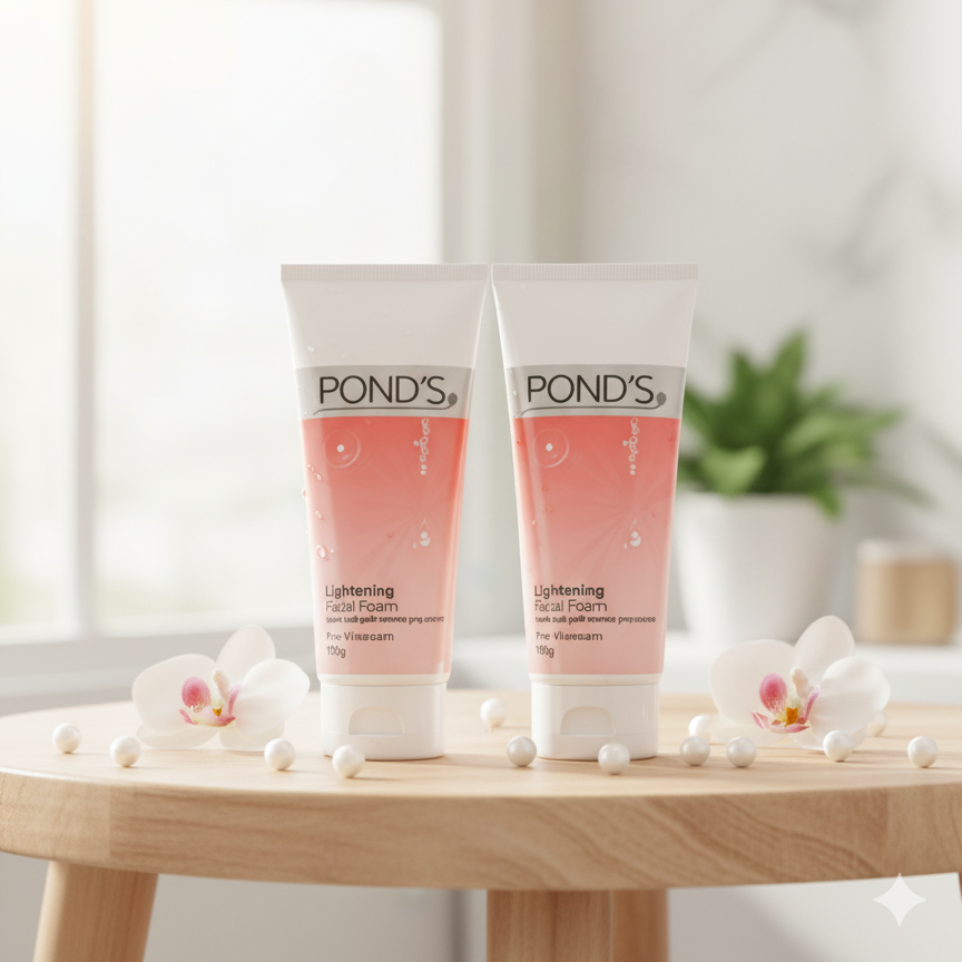 Pond?s White Beauty Face Wash ? 150g Brightening Daily Cleanser for Radiant Skin | Gentle Liquid Formula