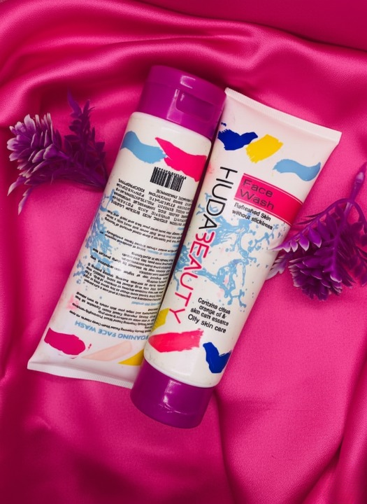 Huda Beauty Face Wash 100ml ? Gentle Liquid Cleanser for Oily Skin, Deep Cleansing &amp; Refreshing Daily Skincare Formula