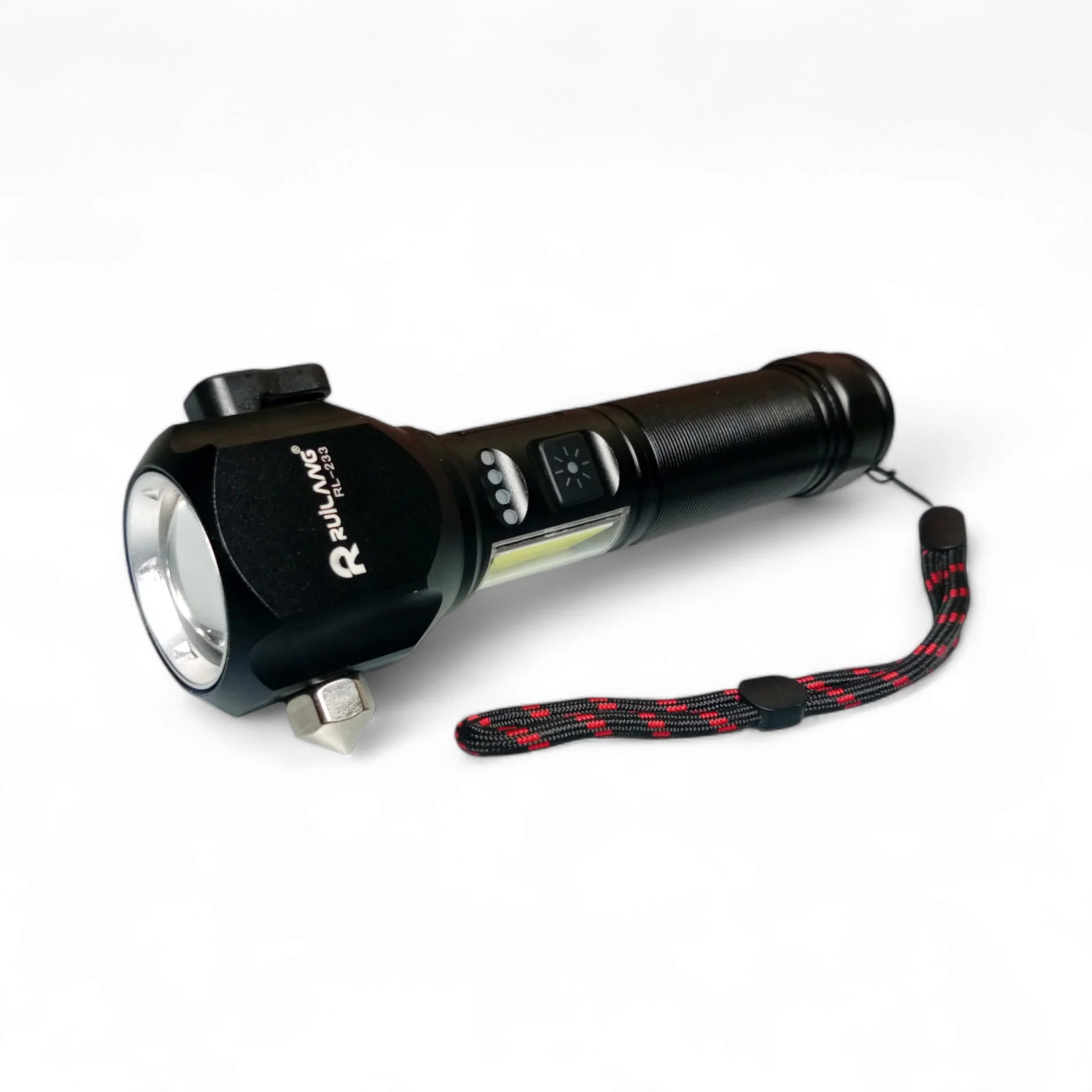 RL-2308 High-Power Rechargeable LED Flashlight ? Long Range, Durable &amp; Energy Efficient