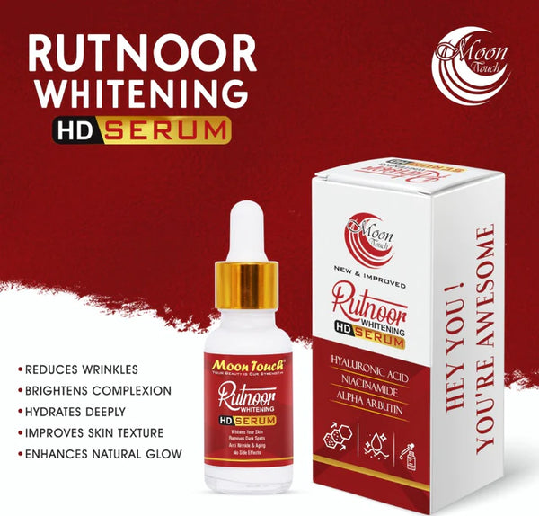 Rutnoor Whitening Serum (Enhanced Glow &amp; Brightened Complexion) 20ml