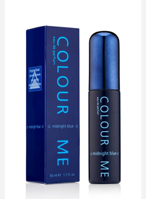 COLOUR ME Midnight Blue EDP Perfume 50 ML | Best Quality Fragrance For Men &amp; Women | Luxury Fragrance Perfume