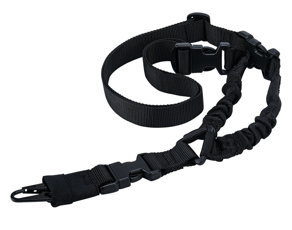 Durable Tactical Rifle Sling for Hunting &amp; Training ? Adjustable, Bungee, Quick Detach