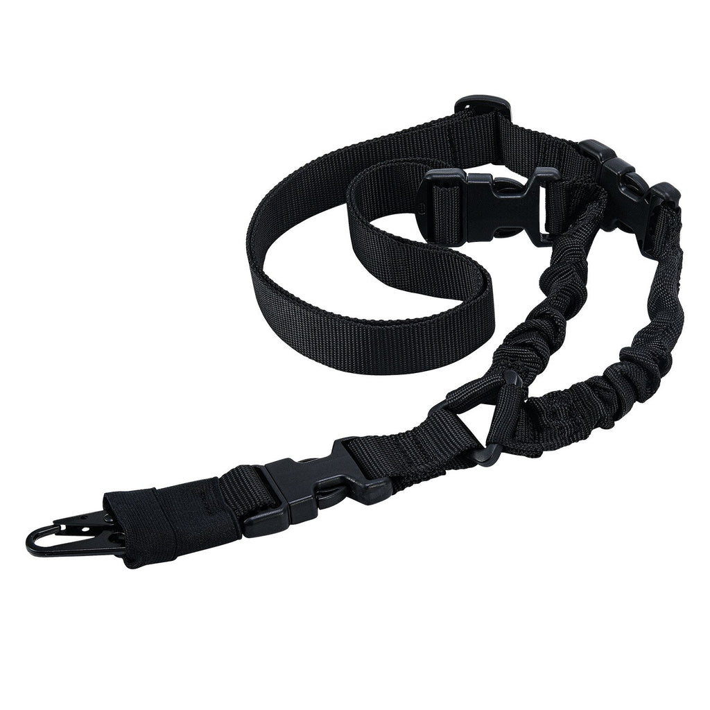 Durable Tactical Rifle Sling for Hunting &amp; Training ? Adjustable, Bungee, Quick Detach