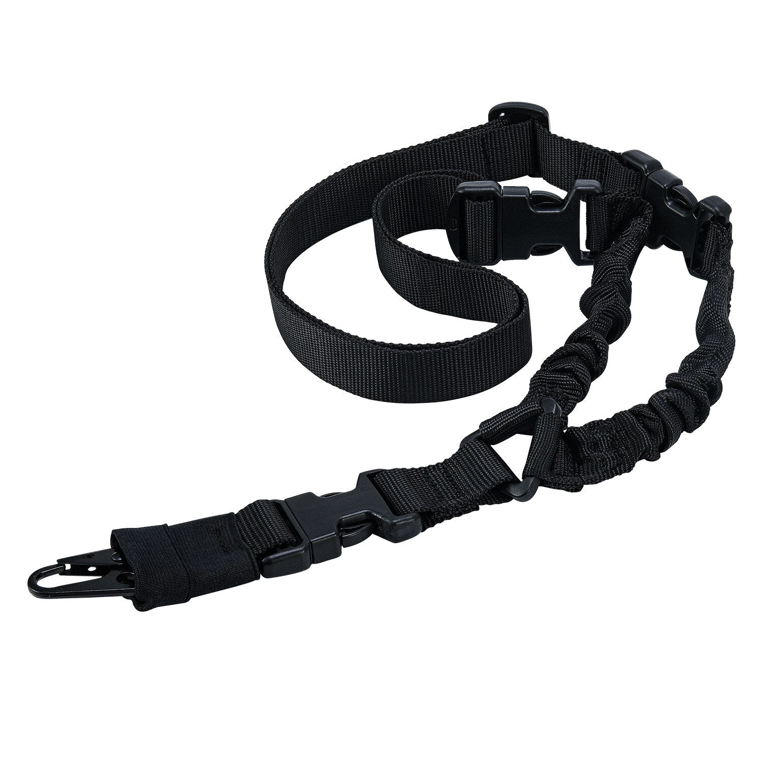 Durable Tactical Rifle Sling for Hunting &amp; Training ? Adjustable, Bungee, Quick Detach