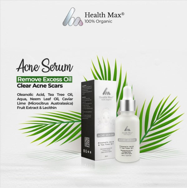 Acne Serum with Oleanolic Acid &amp; Tea Tree Oil - 30ml
