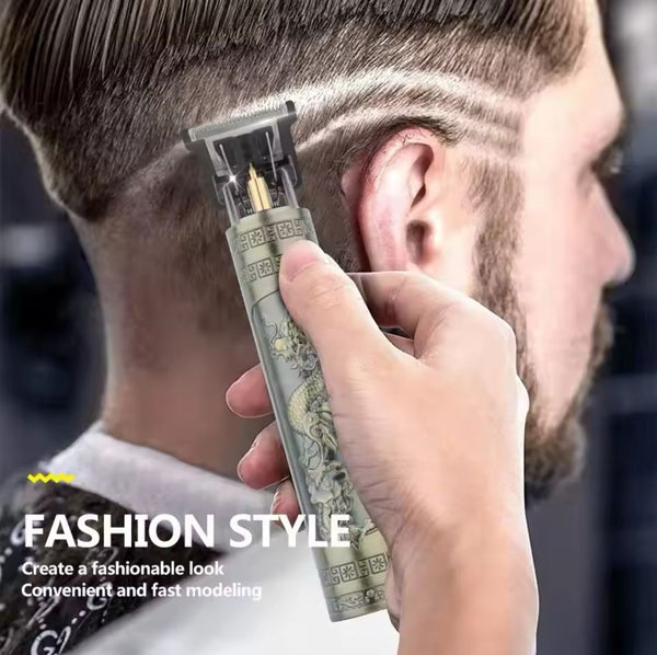 Alloy body (plastic ) - Vintage T9 Trimmer and Hair Clipper Cutting Machine For Men