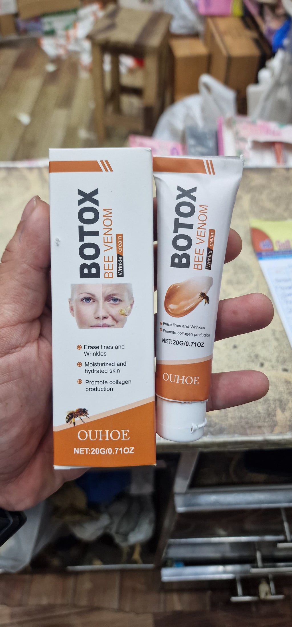 Whitening &amp; Moisturizing Bee Venom Facial Care Cream ? Brightening, Anti-Aging, Hydrating Face Moisturizer for Radiant, Smooth &amp; Youthful Skin