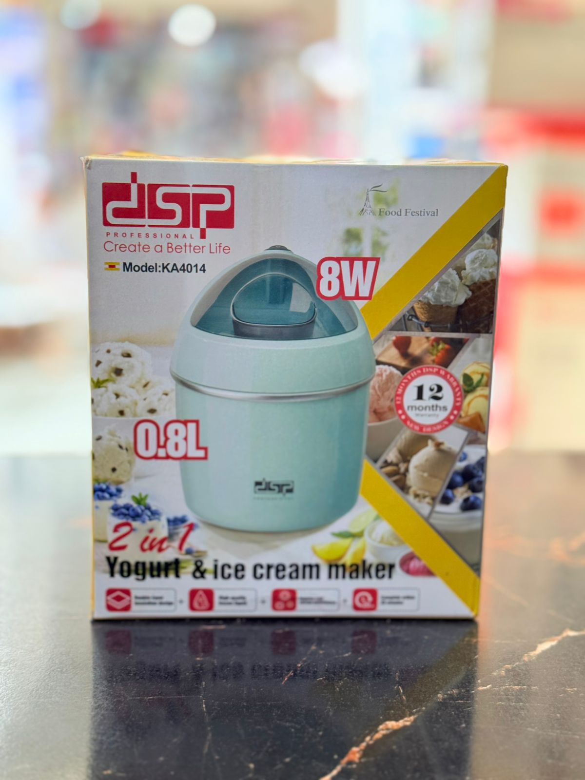 DSP 2 In 1 Yogurt &amp; Ice Cream Make