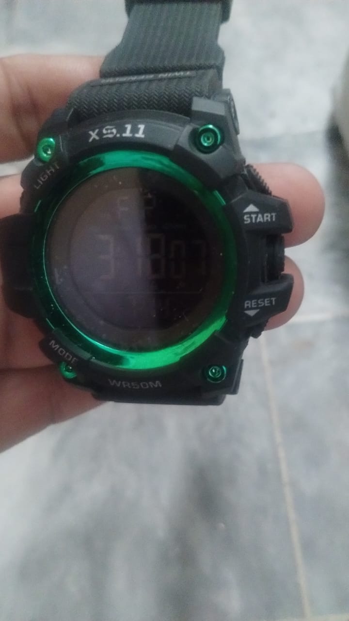 Waterproof Men's Digital Sports Watch ? Mens' Stylish Sport Watch (Without Box)