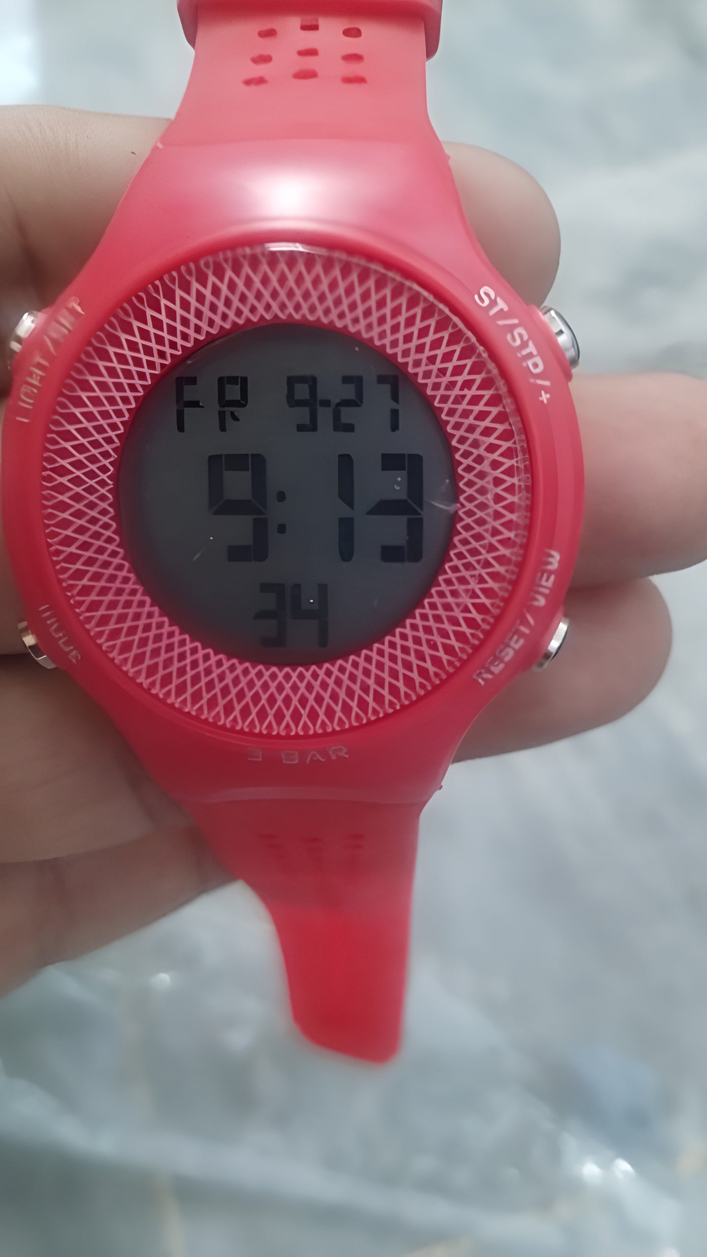 Silicon Digital Watch - Waterproof, Luminous Display, Automatic Movement, Sporty Design, No Box Included