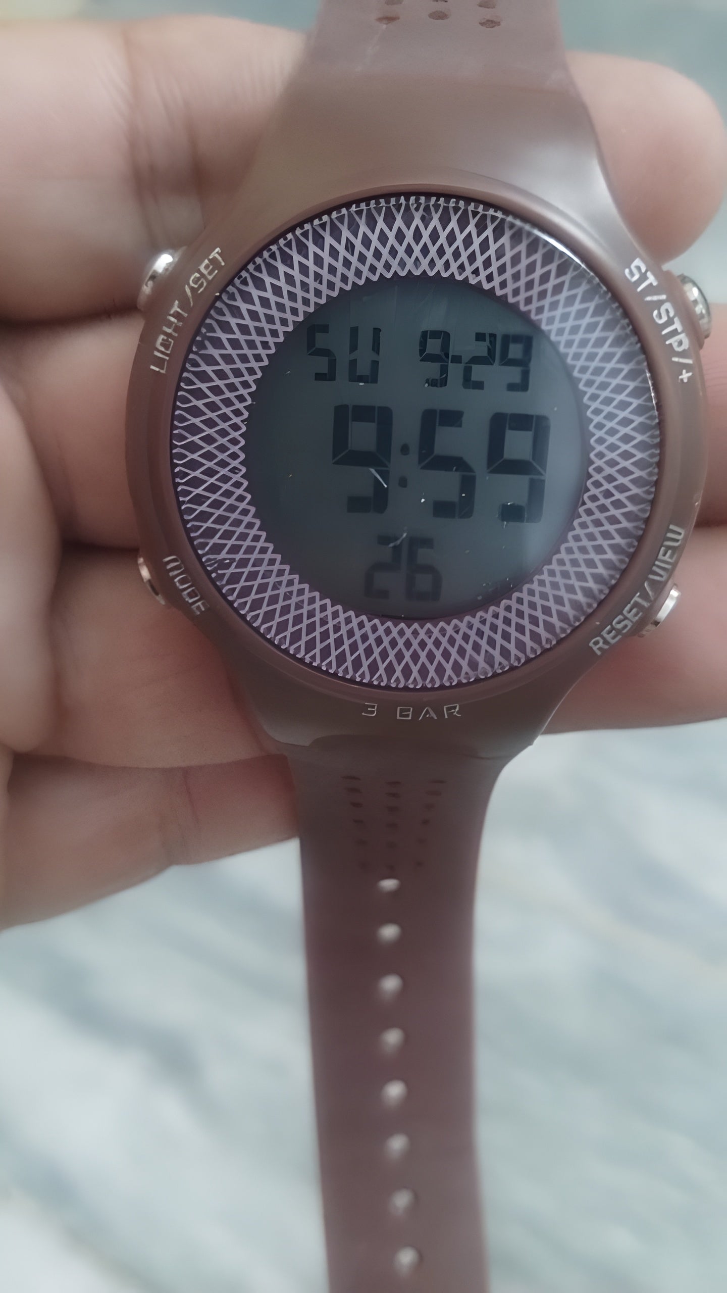 Silicon Digital Watch - Waterproof, Luminous Display, Automatic Movement, Sporty Design, No Box Included