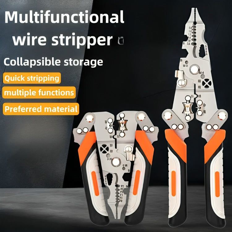 Foldable 8-in-1 Wire Stripping &amp; Cutting Multi-Tool