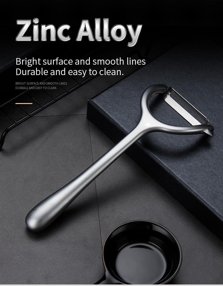 Stainless Steel Vegetable Peeler ? Dual Blades for Effortless Peeling
