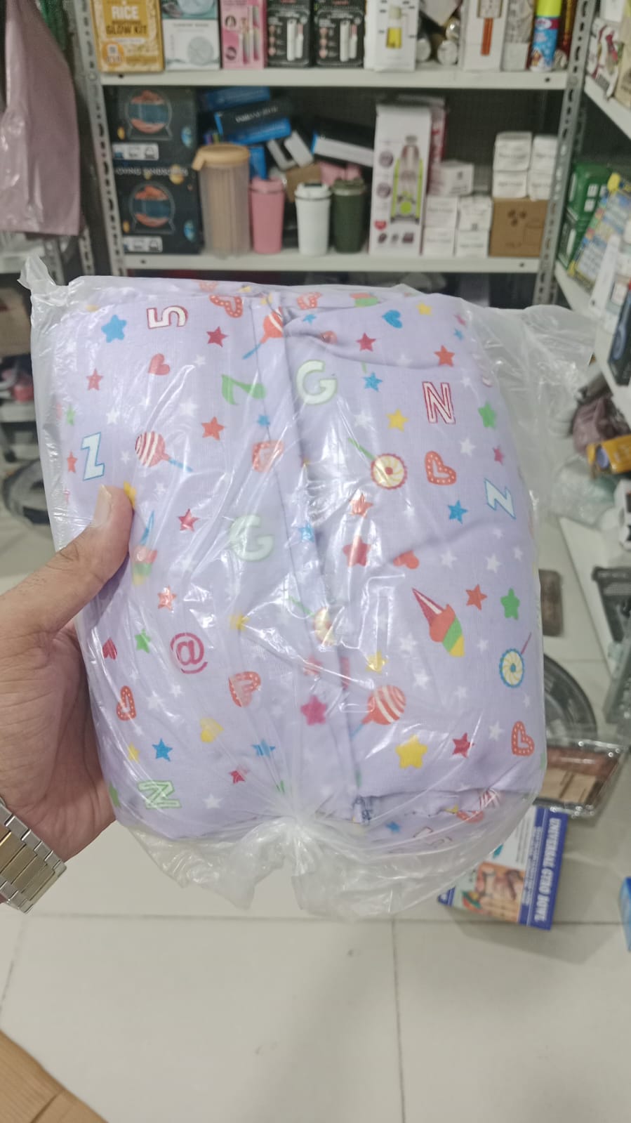 Soft Head Shaping Newborn Pillow for Flat Head Prevention, Breathable &amp; Portable Infant Cushion - Baby Head Shaping Pillow - Adjustable Newborn Baby Head Shaping Pillow ( Random Color &amp; Design ) - Without Box