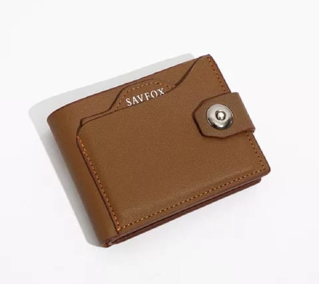 Savfox PU Leather Outlet Pocket Card Holder Wallet for Men ? Slim, Stylish &amp; Durable - Stylish Wallets For Men