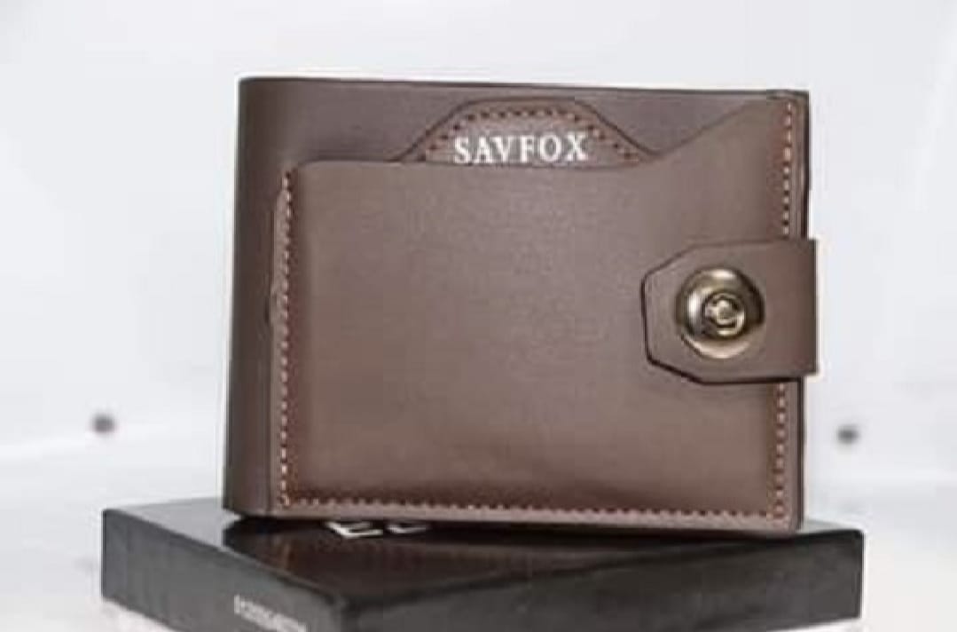 Savfox PU Leather Outlet Pocket Card Holder Wallet for Men ? Slim, Stylish &amp; Durable - Stylish Wallets For Men