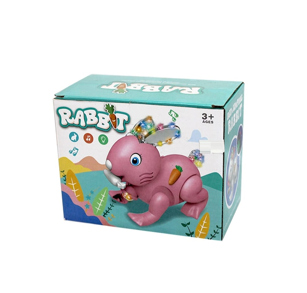 Electric Rabbit Toy for Kids ? Light &amp; Sound, Educational &amp; Musical Play