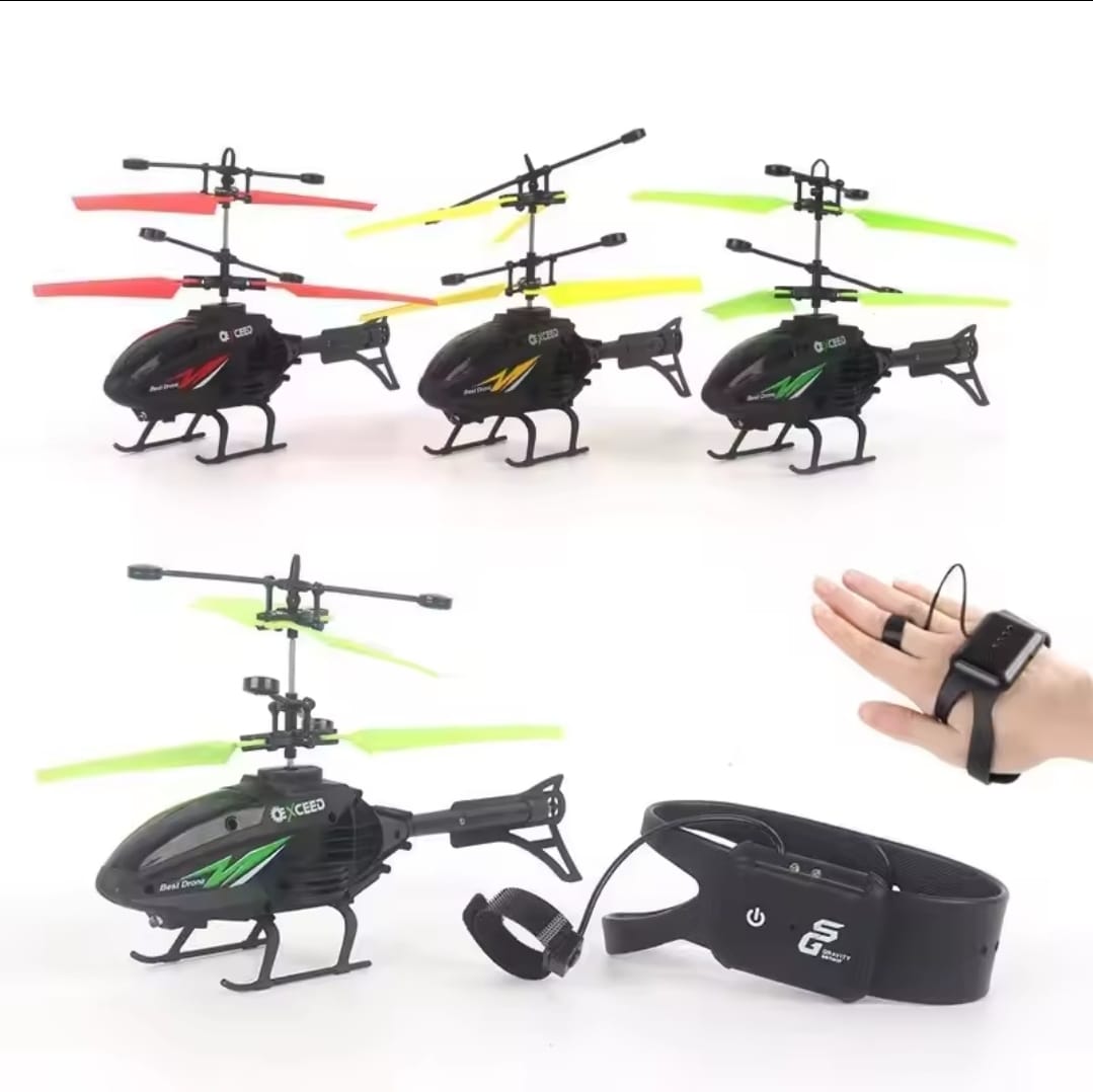 New Remote Control Aircraft Sensing Watch Watch Remote Control Aircraft Children'S Toy Helicopter Suitable For Beginners
