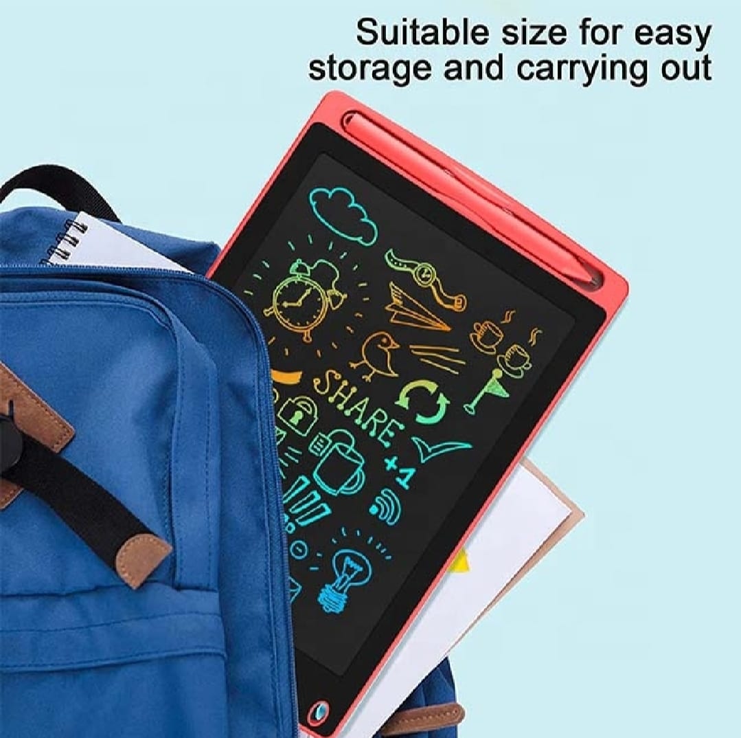Writing LCD Drawing 8.5 Inch Multicolor Screen Tablet Available in 10inch, 12inch sizes Also