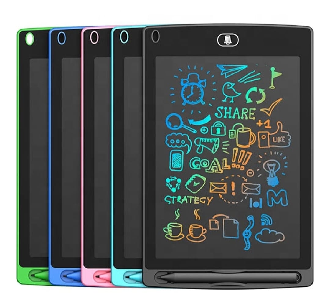 Writing LCD Drawing 8.5 Inch Multicolor Screen Tablet Available in 10inch, 12inch sizes Also
