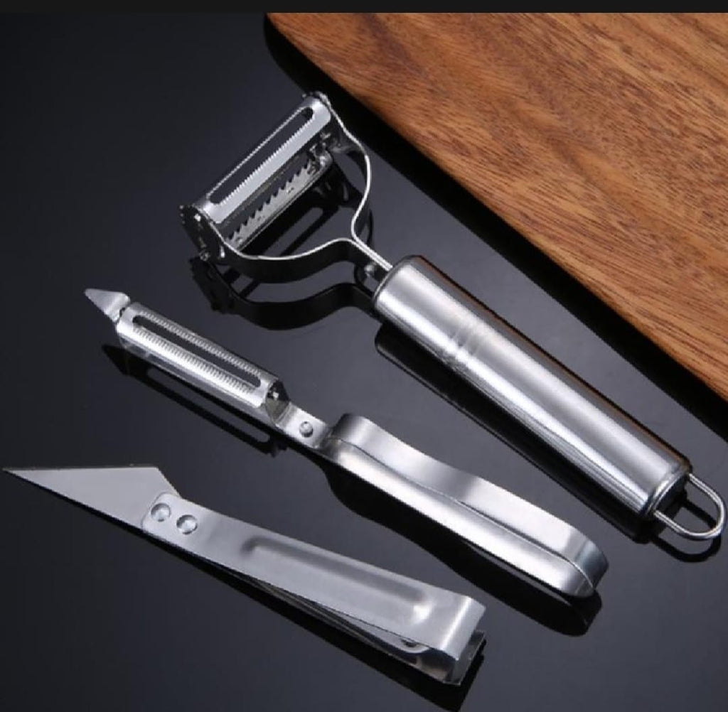 1 Set Stainless Steel Peeler &amp; Slicer ? Multi-Function Vegetable &amp; Fruit Grater Tool