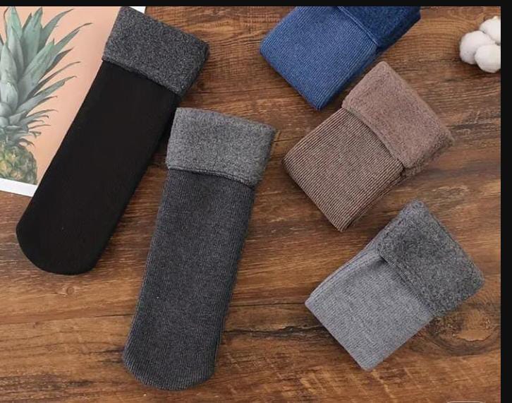 Pack of 1 Pair Unisex Ankle Socks ? Warm, Cozy &amp; Comfortable Textured Design | Soft Polyester, All-Day Wear, Multiple Colors