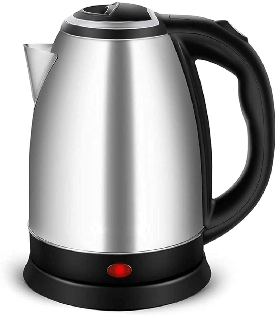 Electric Kettle - Stainless steel body - Automatic instant heating - 1500 Watts - Water boiler - High quality - Kettle for tea - for Daily Kitchen Use - Essential Kitchen Appliance - electric kettle