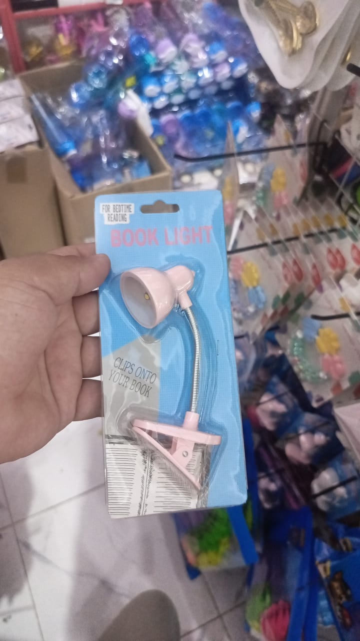 Mini LED Clamp Lamp ? Portable USB-Powered Desk Light with Adjustable Flexible Neck, Strong Clamp Base, Eye-Friendly Flicker-Free Lighting for Home, Office, Bedside &amp; Travel ( Random Color)