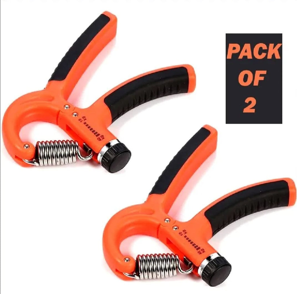 Set of 2 Adjustable Heavy Hand Grippers (10?40Kg) ? Strength Training Exerciser for Hand, Wrist &amp; Finger Workout (random Color)