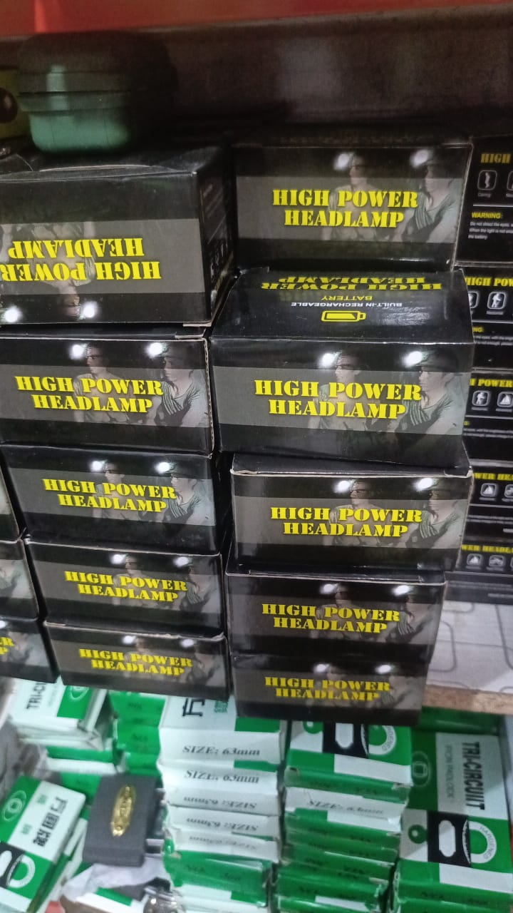 Rechargeable High Power LED Headlamp ? Waterproof Headlight with Adjustable Brightness, Magnetic Side &amp; Ergonomic Strap for Camping, Hiking, Fishing &amp; Outdoor Use