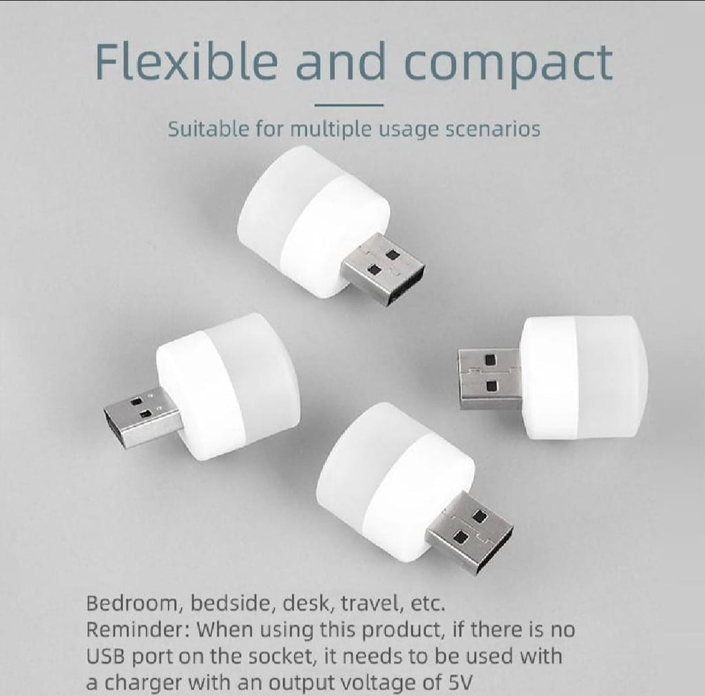 7 Pcs Mini USB LED Light Bulbs ? Portable Plug-in Night Lamps for Laptops, Power Banks &amp; USB Ports