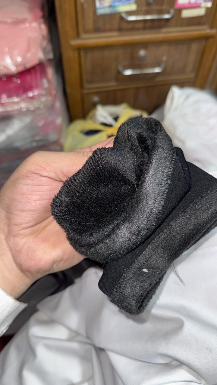 Unisex Wool Knee Length Leg Warmers ? Plain Black, Comfortable &amp; Stylish Winter Wear, Easy to Wear &amp; Wash, Formal Outfit Accessory, (1 Pair)