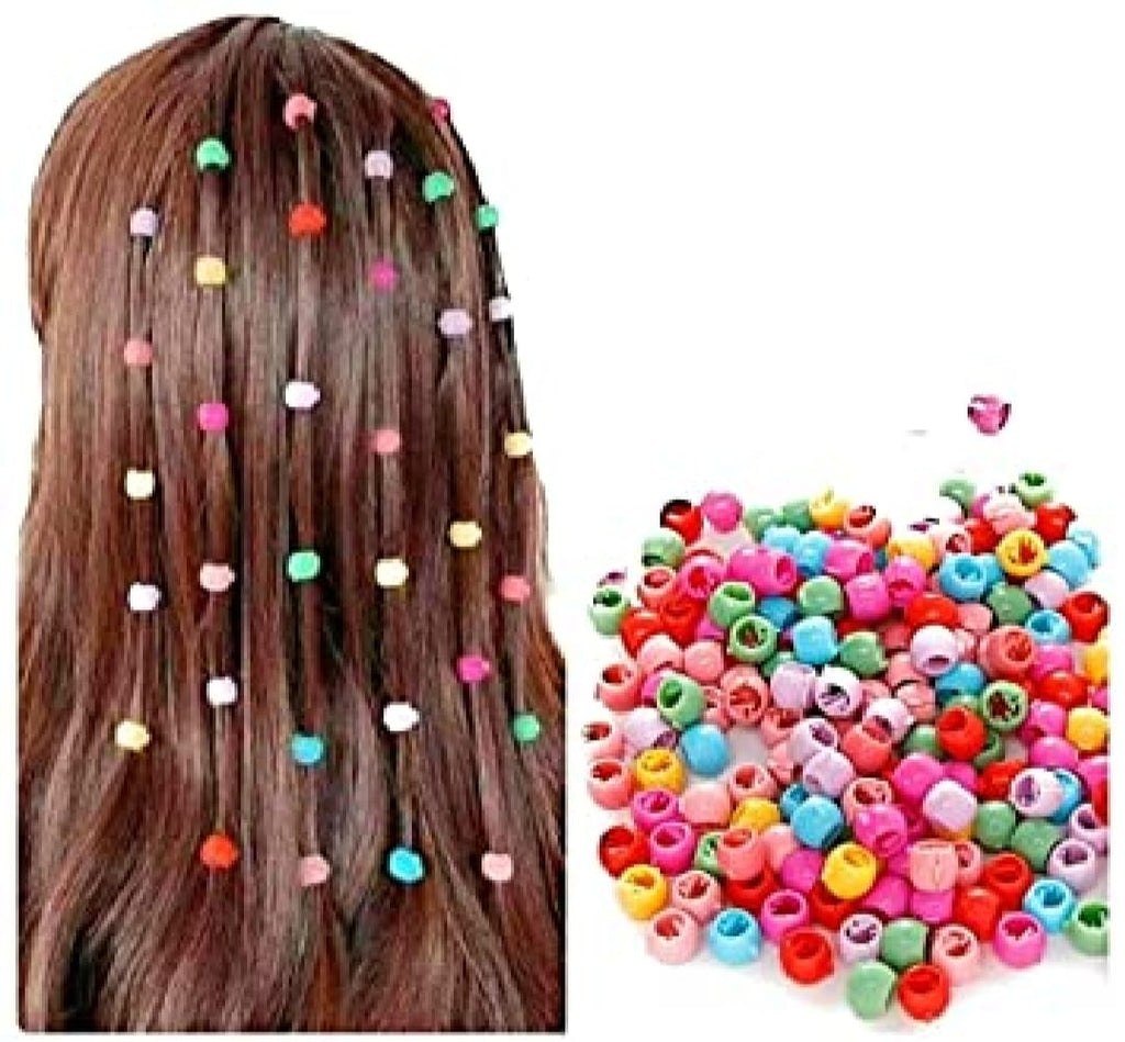30 PCS Baby Girls Hairpins ? Cute Candy Color Mini Hair Clips &amp; Hair Braids Beads Set (Random Color)