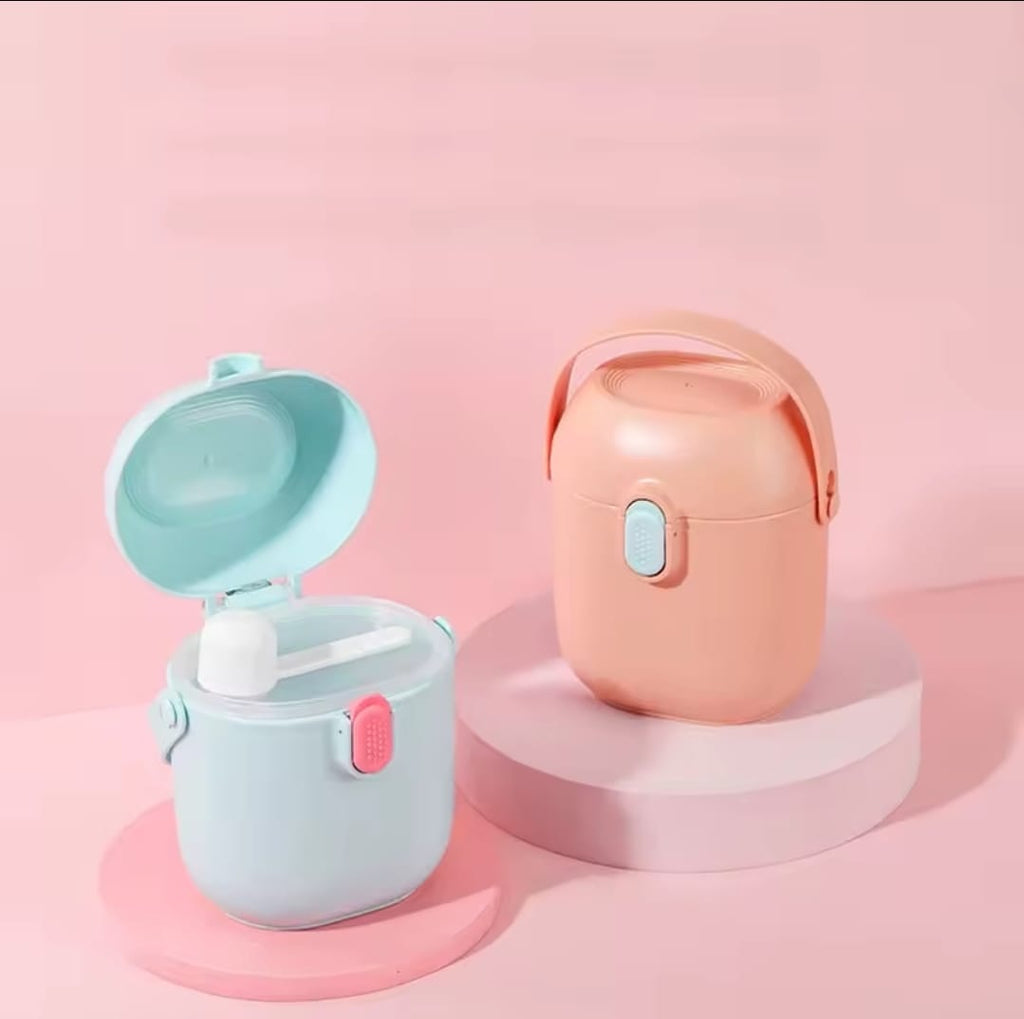 Baby Formula Dispenser Containers ? Portable Airtight Milk Powder &amp; Snack Storage for Infants, Toddlers &amp; Kids (Random color)