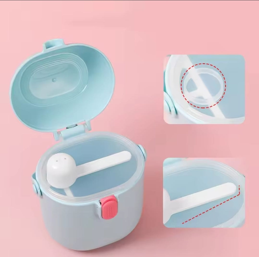 Baby Formula Dispenser Containers ? Portable Airtight Milk Powder &amp; Snack Storage for Infants, Toddlers &amp; Kids (Random color)