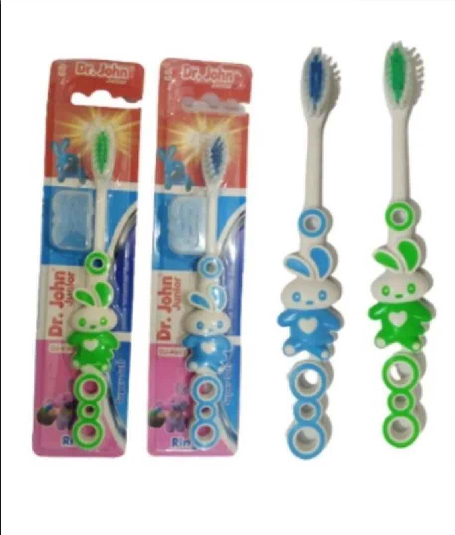 Dr. Jones Baby Teeth Brush ? Pack of 3 | Soft Bristles | Gentle Oral Care for Infants and Toddlers (Random color)