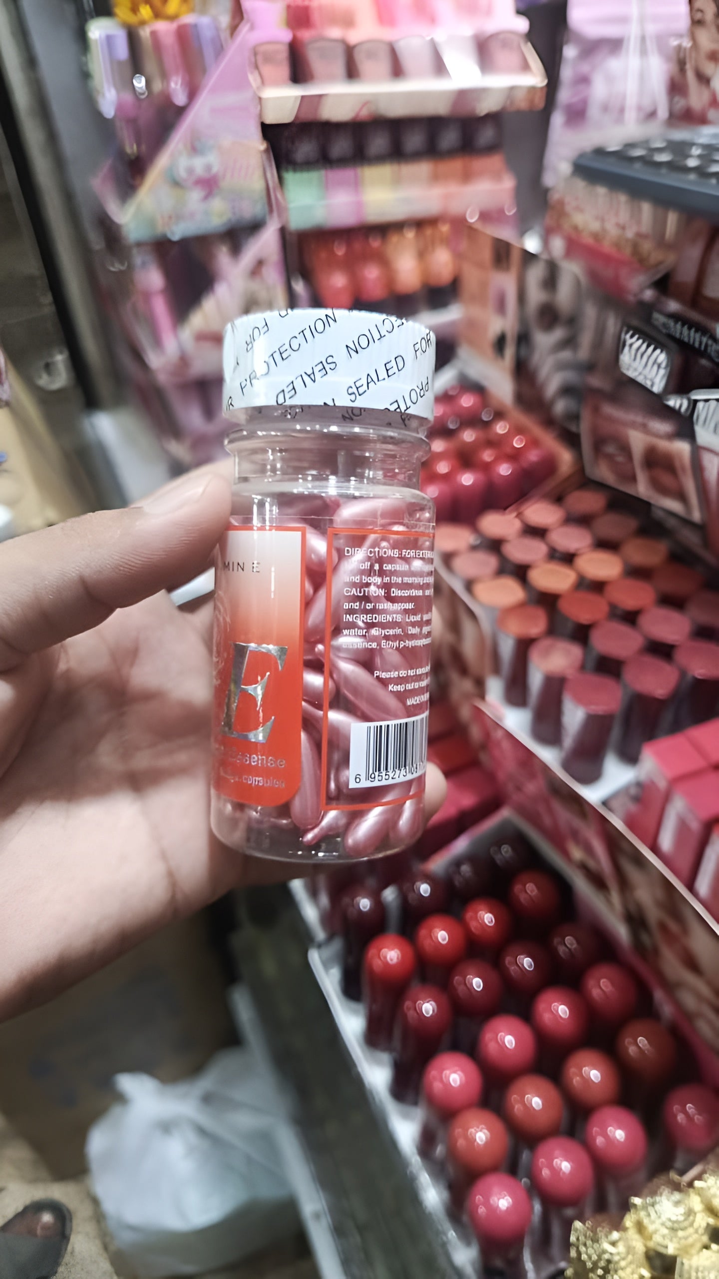 Pack Of 90 Essence of Facial Skincare ? Vitamin E Skin Care Facial Capsules | Nourishing, Hydrating, Anti-Aging &amp; Skin Protection Formula