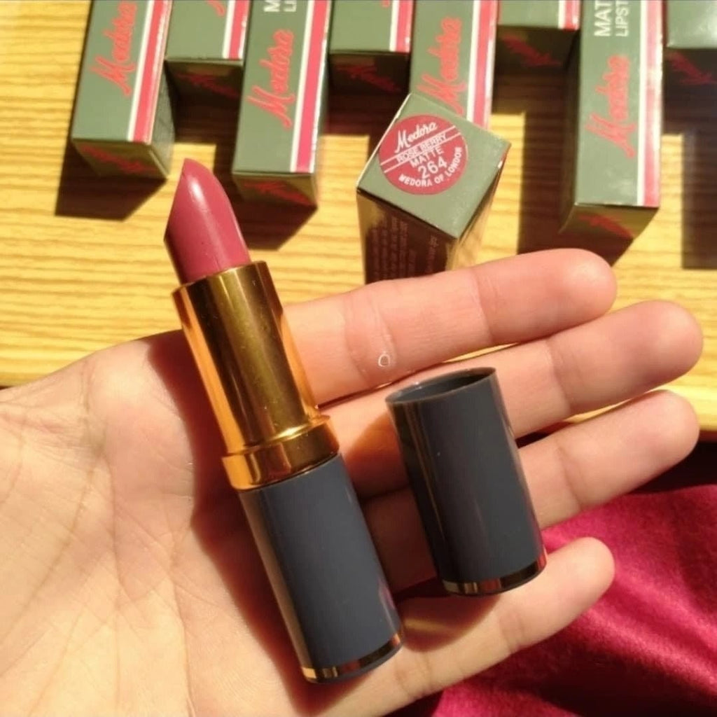 Medora Lipstick Pack of 6 ? Creamy, Long-Lasting, Smooth Finish Lip Colors